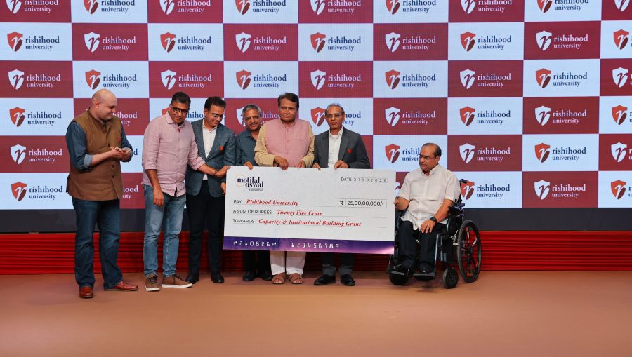 Motilal Oswal Foundation Commits ₹25 Crore to Rishihood University